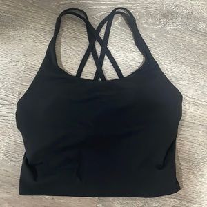 HeyNuts Women's Sports Bras Fitness Workout Padded Yoga Bra Criss Cross Back